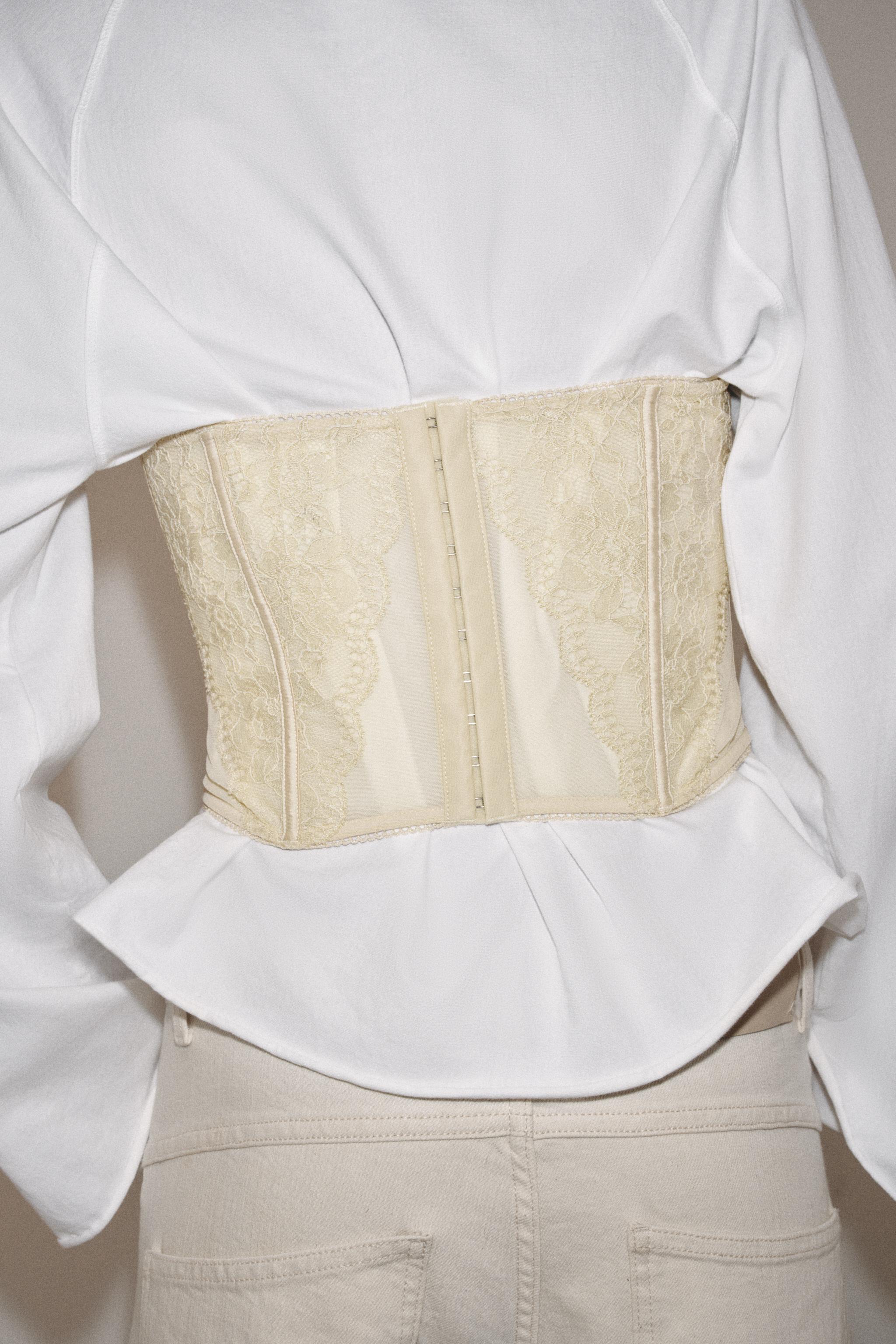 COMBINATION LACE CORSET